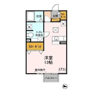 リヴェール【1階】の間取り