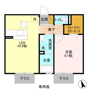 Castle【1階】の間取り