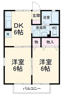 フェニックス C【2階】の間取り