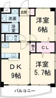 グランプエルタ【2階】の間取り