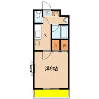 ドマーニ【2階】の間取り