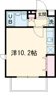 パレルモコート【2階】の間取り