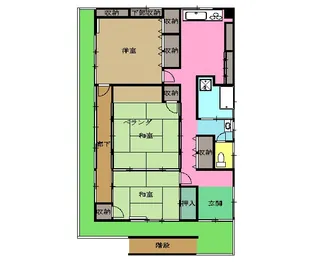 土屋荘【2階】の間取り