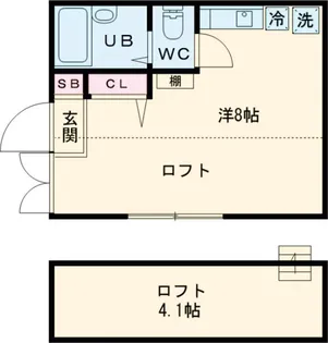 パンテール西荻【2階】の間取り