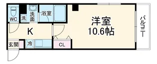 メゾン・ド・亀岡【2階】の間取り