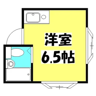 マスターズ【101号室】の間取り