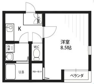 プレアデス【1階】の間取り