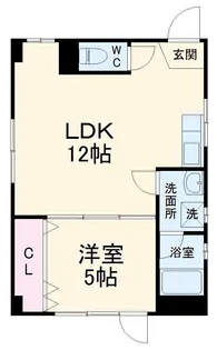 みやびビル【4階】の間取り