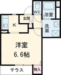 コンフォール【1階】の間取り