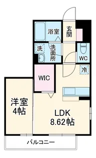 ヴィーブル浦和【3階】の間取り