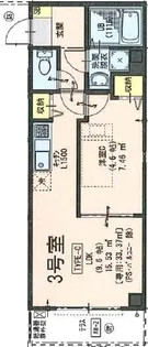 Marieta【1階】の間取り