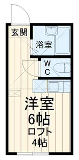ユナイト南太田エターナルシー【2階】の間取り