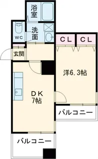 プラネットハイム【302号室】の間取り