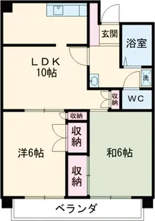 プラネットハイム【7階】の間取り