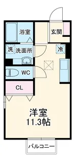 アリエッタ【2階】の間取り