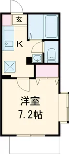 ソレジオ杉並【1階】の間取り