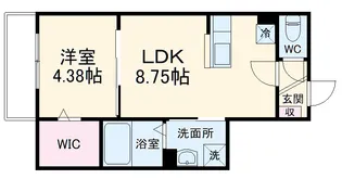AJ蘇我Ⅱ【3階】の間取り