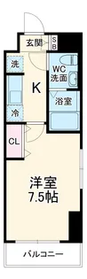 アトラス カーロ浦和常盤弐番館【5階】の間取り