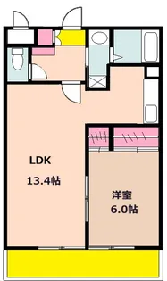 グリーンハイツM【3階】の間取り