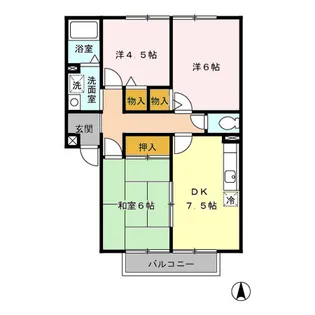 パセオみずほ台【2階】の間取り
