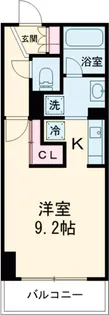 レジディア荻窪【1階】の間取り