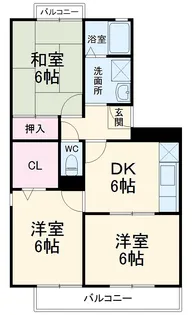 フェニックス B【3階】の間取り