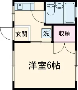 エフパレスⅡ【1階】の間取り