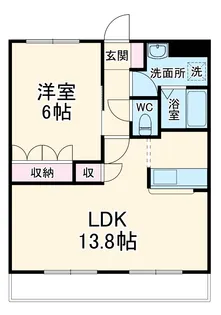 TIARA【1階】の間取り