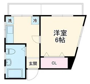 サンライズ南浦和【4階】の間取り