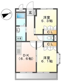 プルミエール【3階】の間取り