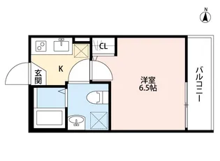 コンフォートメゾン蕨【2階】の間取り