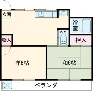 藤ハイツ【1階】の間取り