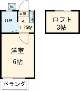 エクセル2【1階】の間取り