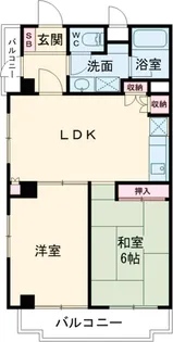 葵マンション【2階】の間取り