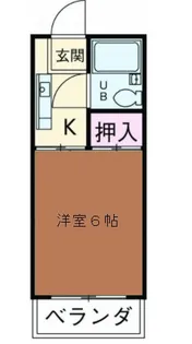 コーポ田所【3階】の間取り