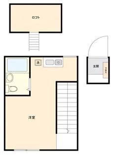 向島peace−cube【2階】の間取り