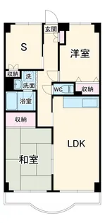メゾンアスカM2【201号室】の間取り