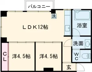 シーズン嵐山【2階】の間取り