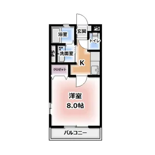 リバーフォレスト【2階】の間取り