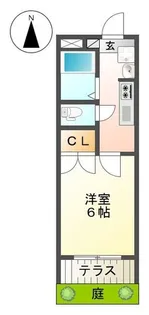 アウローラ【1階】の間取り