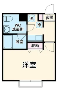 リブリ・エムール【1階】の間取り