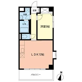 ジョワ・ド・ヴィーヴル【2階】の間取り