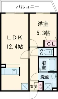スカイグランデ八広A棟【1階】の間取り