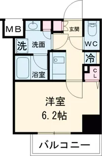 メインステージ立川【5階】の間取り