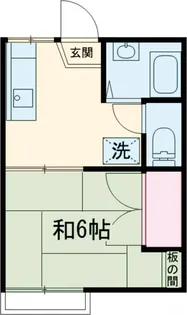 ハイツ昇栄【203号室】の間取り