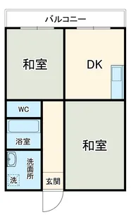 リバティーⅠ【305号室】の間取り