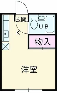 ヴィレッジ浅川【203号室】の間取り