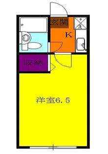 ハイツタケウチ【205号室】の間取り