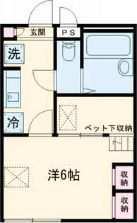 グリーンハイツ【2階】の間取り