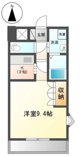 シェルルズヴィレッジ【1階】の間取り